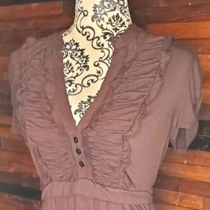 Junior's Medium Speechless Babydoll Dress